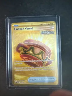 Pokemon TCG Earthen Vessel Trainer Shrouded Fable Holo Card 096/064 SV - Image 1