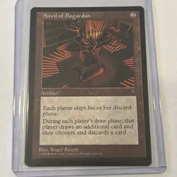 MTG Magic the Gathering Card Anvil Of Bogardan LP/NM - Image 1