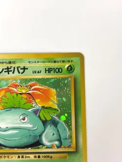 NM- Pokemon Card Venusaur LV.67 No.003 HOLO OLD BACK JAPAN - Image 3