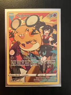 Dedenne TG07/TG30 Brilliant Stars Trainer Gallery NM Ultra Rare Pokemon Card - Image 1