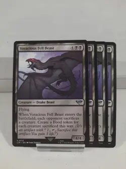 Magic The Gathering Voracious Fell Beast Universes Beyond: Lord of the Rings x4 - Image 1
