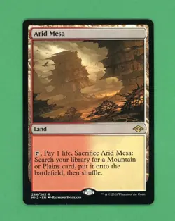 Magic The Gathering MTG Arid Mesa (Modern Horizons) 244/303 - Image 1