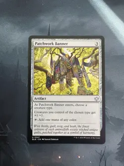 Patchwork Banner Bloomburrow Regular - Image 1