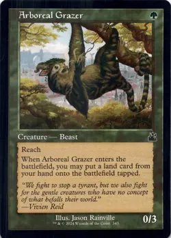Arboreal Grazer (Retro Frame) Ravnica Remastered - Magic MTG NM - Image 1