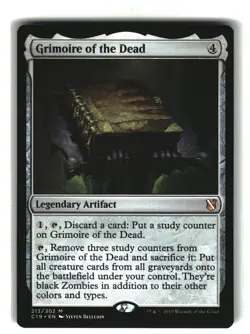 GRIMOIRE OF THE DEAD Commander 2019 #213 C19(NM+)(MTG) - Image 1