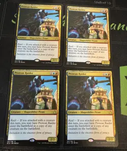 Protean Raider X4 Rivals of Ixalan MTG Magic the Gathering - Image 1
