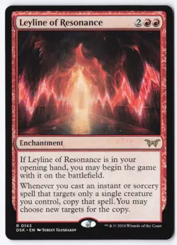 Leyline of Resonance R Duskmourn: House of Horror 143 NM - Image 1