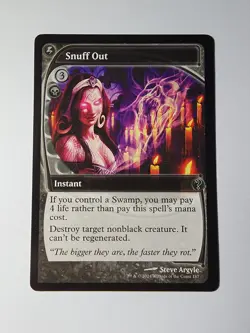 Snuff Out (Future Sight) Mystery Booster 2 Regular - Image 1