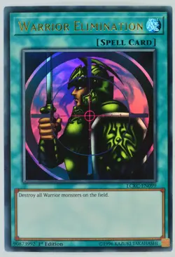 Yugioh! Warrior Elimination LCKC-EN099 Ultra Rare 1st Edition - Image 1