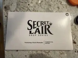 Secret Lair x Featuring Peach Momoko | Rainbow Foil English | MTG - Image 1