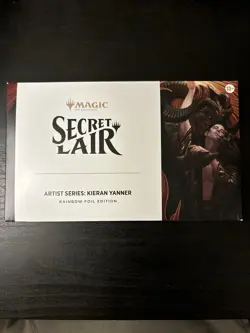 MTG Secret Lair - Artist Series Kieran Yanner - Rainbow FOIL Edition - In Hand - Image 1