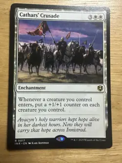 Cathars' Crusade 17 MTG NM Innistrad Remastered - Image 1