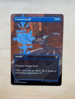 Counterspell (Borderless) Commander Masters Regular - Image 1