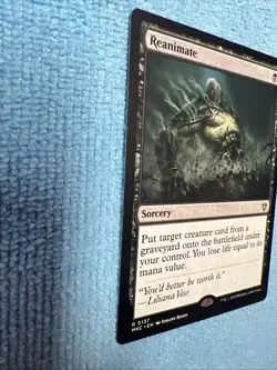 Reanimate 0137 Non Foil Rare Murders at Karlov Manor MTG NM - Image 2