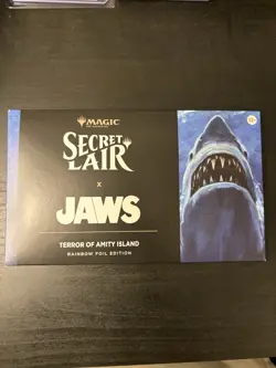 Secret Lair x JAWS: Terror of Amity Island Rainbow Foil Edition New Sealed - Image 1