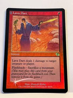 Lava Dart FOIL Judgment NM-/LP clouding MTG Magic the Gathering b - Image 1