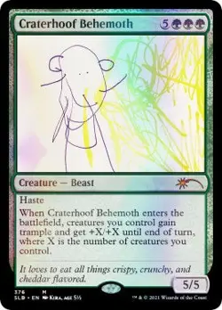 MTG Craterhoof Behemoth (376) - 376 / English / Near Mint - Image 1