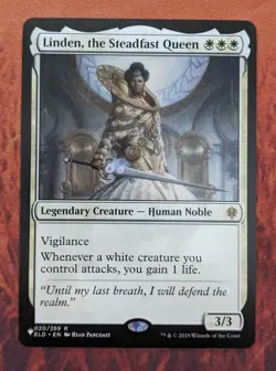Linden, the Steadfast Queen #20/269 | Near Mint | The List Magic MTG - Image 1