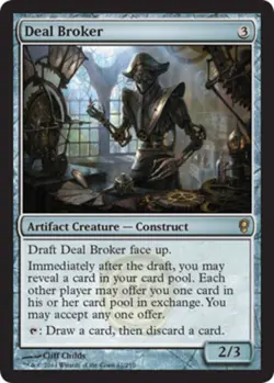 1 x Deal Broker - Conspiracy - NM-Mint - MTG - Image 1
