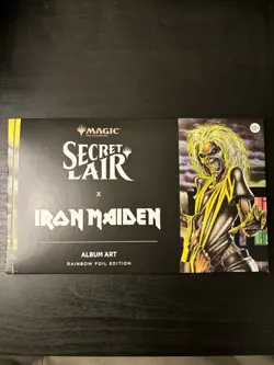 Secret Lair x Iron Maiden: Album Art - Rainbow Foil MTG Sealed - Image 1
