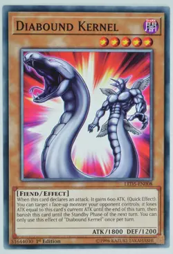 Yugioh Diabound Kernel LED5-EN008 Common 1st Edition - Image 1