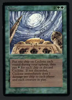 ***Cyclone*** MTG Arabian Nights Magic Kid Icarus - Image 1