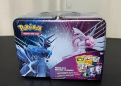 Pokemon Sword & Shield Palkia & Dialga Fall 2022 Collectors Chest Tin TCG Sealed - Image 1