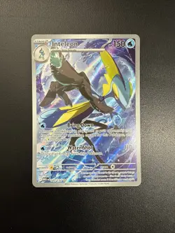 FREE SHIPPING Inteleon - 142/132 Illustration Rare (Mega Evolution) NM - Pokemon - Image 1