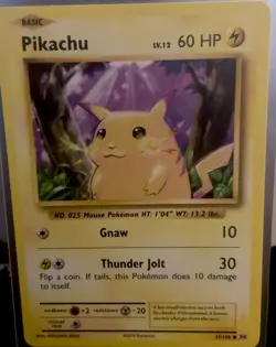 Collectable Pokemon Cards Lot Of 7 Rare & Common PIKACHU Vintage-Mint! - Image 2