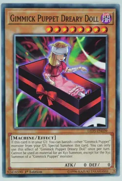 Yugioh Gimmick Puppet Dreary Doll LED5-EN039 Common 1st Edition - Image 1