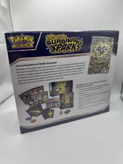 Pokemon Surging Sparks ETB 💎 Brand New 💎 Damaged Shrink Wrap Only - Image 4