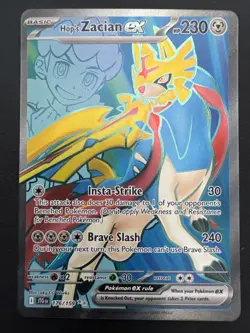 Hop's Zacian EX 176/159 Full Art - Pokemon TCG Journey Together - Image 1