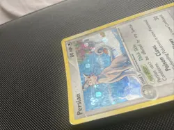 Pokemon PERSIAN 44/112 | HOLO | MP Moderate Play | EX FireRed & LeafGreen | 2004 - Image 4