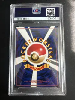 1998 Pokemon Japanese Hanada City Gym #119 Misty's Seaking PSA 9 - Image 2