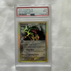Pokemon Rayquaza EX Delta Species Holo Rare #13 PSA 9 Mint -758O1 - Image 1