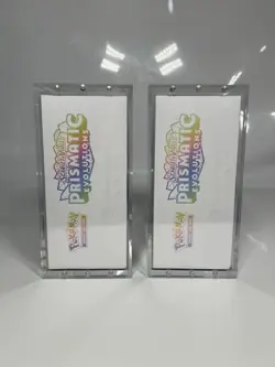 TWO Pokemon Center Prismatic Evolutions Elite Trainer Box - Sealed ETB + Cases - Image 2