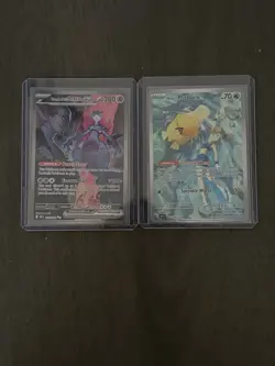 Pokemon Team Rockets Mewtwo EX 213 & Misty’s Psyduck 193. Great Condition NM - Image 1