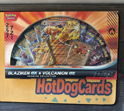 Blaziken & Volcanion ex Premium Collection AMAZON Exclusive Pokemon TCG Lot Of 2 - Image 1