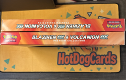 Blaziken & Volcanion ex Premium Collection AMAZON Exclusive Pokemon TCG Lot Of 2 - Image 2
