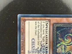 Yugioh! Exodia the Forbidden One EMBLAZONED SECRET 25LP-EN000 WORLD CHAMPIONSHIP - Image 3