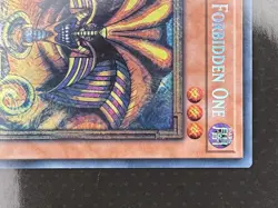 Yugioh! Exodia the Forbidden One EMBLAZONED SECRET 25LP-EN000 WORLD CHAMPIONSHIP - Image 4