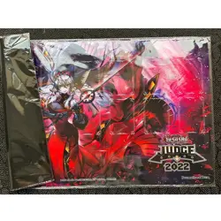 YuGiOh Red Cartesia TCG Playmat Rubber Mat With Zones OCG CCG - Shipped From US - Image 2