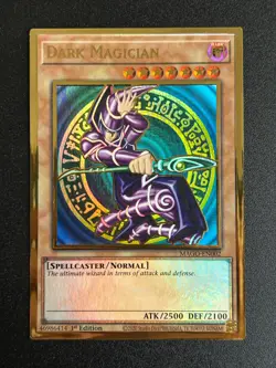 Yu-Gi-Oh TCG Dark Magician MAGO-EN002 - NM - 1st Edition - Image 1