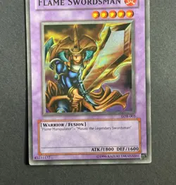 Flame Swordsman LOB-003 the Legend of Blue Eyes White Dragon Unlimited NM - Image 3