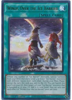 Yugioh - Winds Over the Ice Barrier (Ultra Rare) (1st Edition) - SDFC-EN027 P - Image 1