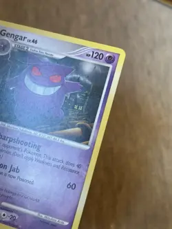 Gengar 17/99 Regular Rare Arceus 2009 Vintage Pokemon TCG Card Played - Image 4