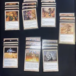 English - MTG Lot Of 100 White Rares - 25 Plays Sets - All Reserved List Cards - Image 5