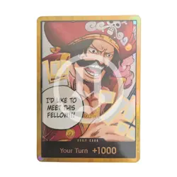 One Piece Gol.D.Roger GOLD DON!! Card (OP-13) English - Image 1