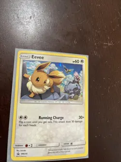 Eevee SM235 NM Black Star Promo Cosmos Holo Near Mint Foil Pokemon Card SM 235 - Image 2