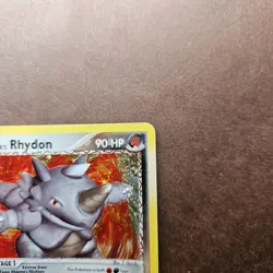 Team Magma's Rhydon 11/95 Pokemon EX Team Magma vs Team Aqua Holo Rare Card - LP - Image 3